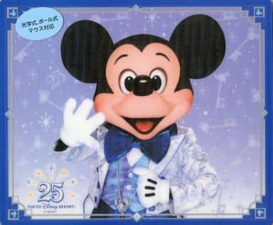 駿河屋 中古 ミッキーマウス マウスパッド 東京ディズニーリゾート 25th アニバーサリー 東京ディズニーリゾート限定 マウスパッド