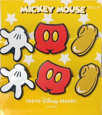 駿河屋 買取 ミッキー クリップセット 6個入り ディズニー 東京ディズニーリゾート限定 小物