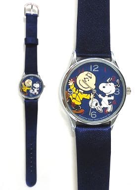 駿河屋 - 【買取】スヌーピー＆チャーリーブラウン(ブルー) 腕時計