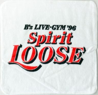 駿河屋 -<中古>B'z タオルハンカチ 「B'z LIVE-GYM '96 ”Spirit LOOSE