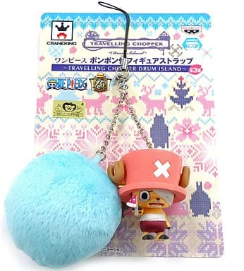 駿河屋 中古 トニートニー チョッパー キノコ 包帯 ポンポン付きフィギュアストラップ Travelling Chopper Drum Island ワンピース ストラップ