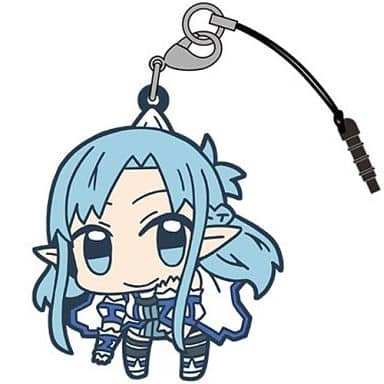駿河屋 新品 中古 アスナ つままれストラップ Alover ソードアート オンラインii ストラップ