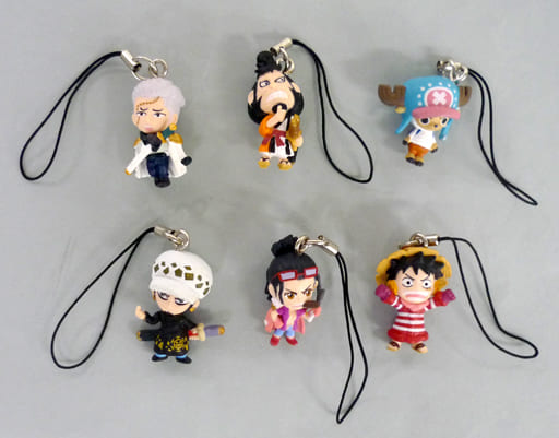 駿河屋 -<中古>全6種セット 「ワンピースストラップ -パンクハザード編