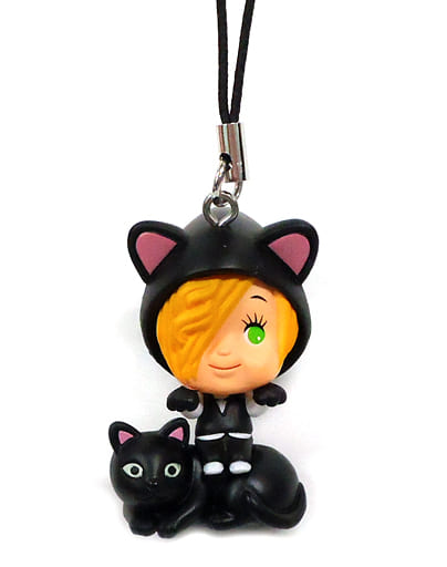 駿河屋 -<中古>Acid Black Cherry×オビツキューピー(黒猫) ストラップ ...