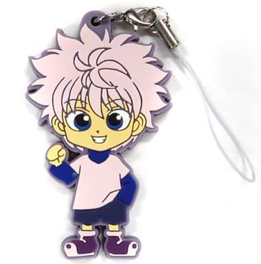 駿河屋 -<中古>キルア ラバーストラップ 「HUNTER×HUNTERクジ 幻影旅団