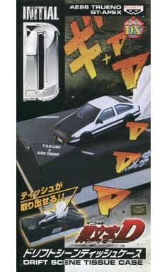激レア‼︎イニシャルDドリフトシーンティッシュケース AE86