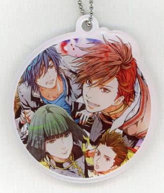 左近＆勝家＆政宗＆家康 「学園BASARA アクリルキーホルダーコレクション」