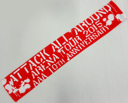 駿河屋 -<中古>伊藤千晃 マフラータオル(赤) 「AAA ARENA TOUR 2015