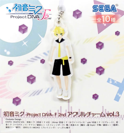 駿河屋 中古 鏡音レン ストレンジダーク アクリルチャームvol 3 初音ミク Project Diva F 2nd キーホルダー マスコット