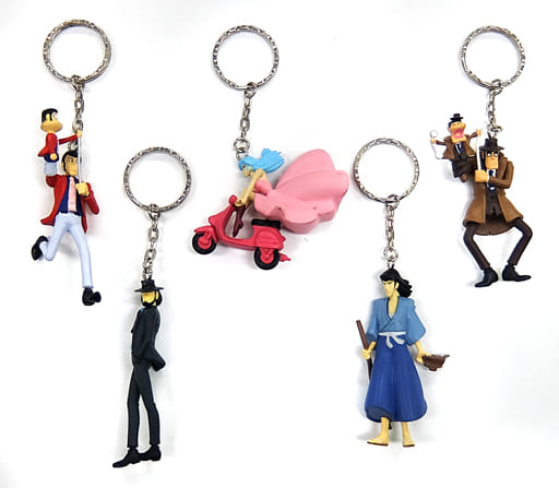 駿河屋 -<中古>全5種セット フィギュアキーホルダー~オープニングver 駿河屋 -<中古>全5種セット フィギュアキーホルダー~オープニングver