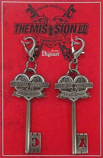 駿河屋 -<中古>東方神起 ファスナーチャーム(2個セット) 「Bigeast