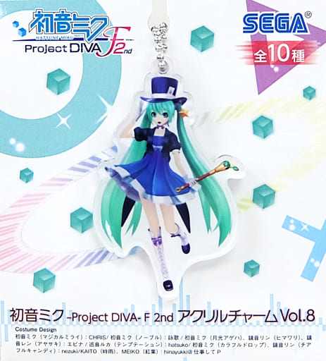 初音ミク DIVA アクリルチャーム vol.2 四個セットシリーズ内の 初音ミク DIVA アクリルチャーム vol.2 四個セットシリーズ内の