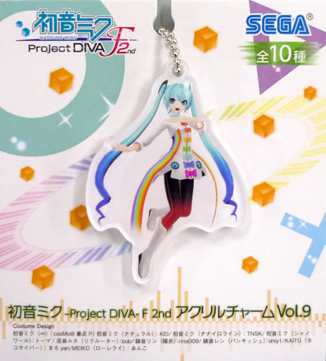 初音ミクProject DIVAアクリルチャームVol.9 鏡音 リン レン 2種 初音ミクProject DIVAアクリルチャームVol.9 鏡音 リン レン 2種