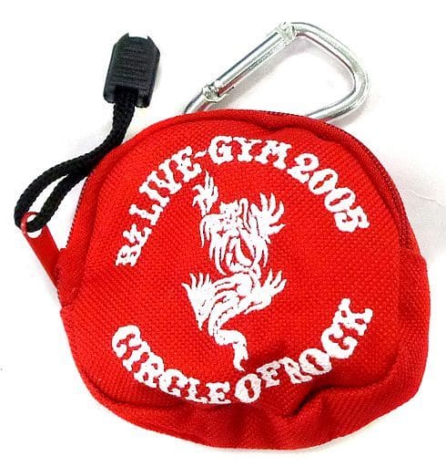 駿河屋 -<中古>B'z コインケース(レッド/稲葉) 「B'z LIVE-GYM 2005