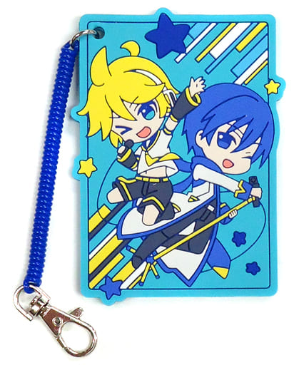 ボカロ KAITO&鏡音レン パスケース ハッピーくじ 新品未開封 景品 レア