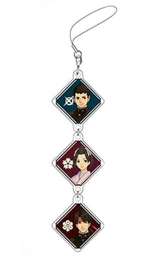 駿河屋 -<新品/中古>成歩堂&寿沙都&亜双義 ジャラジャラストラップ