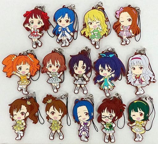 駿河屋 -<中古>全14種セット ラバーストラップ きゅんキャラいらすとれ