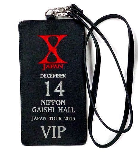 駿河屋 中古 単品 X Japan チケットケース X Japan World Tour 15 16 In Japan 12 14 名古屋公演vipパッケージ プラチナ チケット 購入特典 Vipパッケージ プラチナ特別限定グッズ同梱品 小物