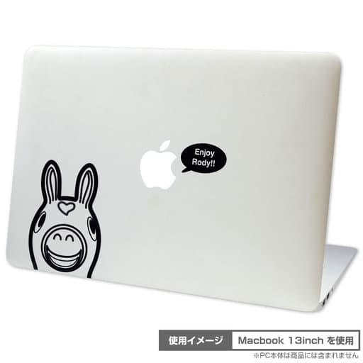 駿河屋 新品 中古 Rody フェイス デコレーションシール Petamo For Macbook Rody Pc雑貨