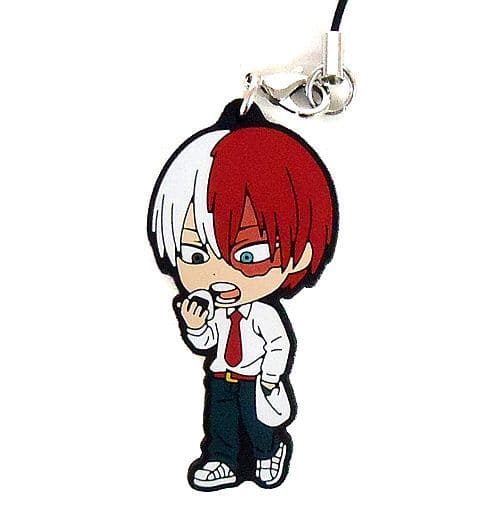 駿河屋 - 【買取】轟焦凍 充電!ラバーストラップ きゅんキャラいらすと