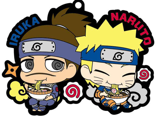 うずまきナルト+うみのイルカ 「ラバーマスコット バディコレ NARUTO-ナルト- 疾風伝 教え子のオレたちだってばよ!編」