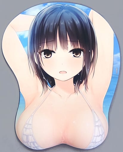 本日限り値下げ中※ 珈琲貴族 青山澄香 等身大おっぱいマウスパッド-