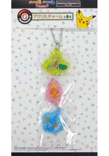 駿河屋 中古 キモリ アチャモ ミズゴロウ アクリルチャーム ポケットモンスター サン ムーン発売記念 Pokemon Collectionくじ 1996 16 G賞 キーホルダー マスコット