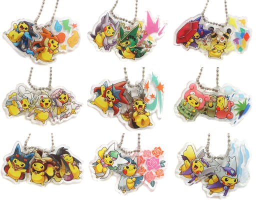 駿河屋 -<中古>全9種セット 「ポケットモンスター ダイカットアクリル