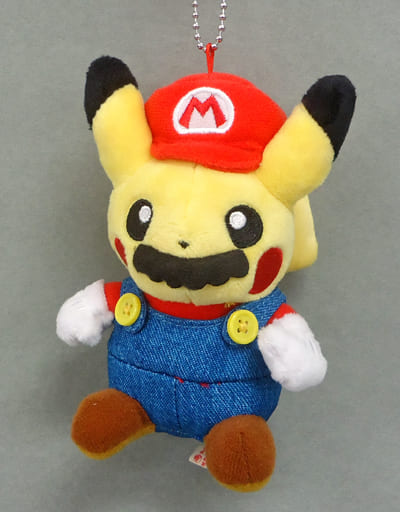 駿河屋 -<中古>マリオピカチュウ マスコット 「ポケットモンスター