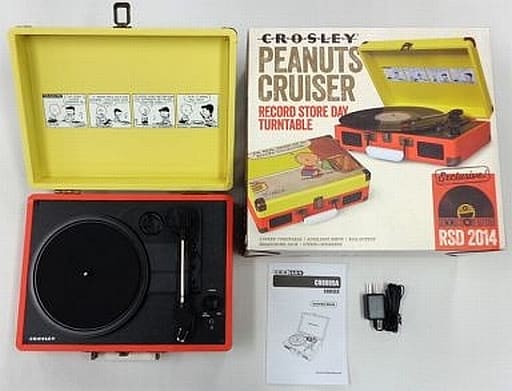 CROSLEY CRUISER レコードプレーヤー Peanutsスヌーピー