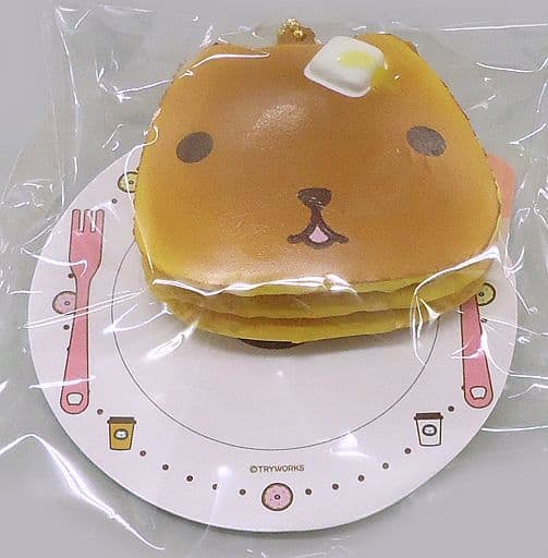 駿河屋 新品 中古 スマイル パンケーキマスコット カピバラさん キーホルダー マスコット