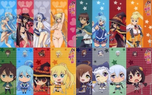 駿河屋 中古 全4種セット クリアしおり この素晴らしい世界に祝福を 2 キャラ福くじ E賞 ブックカバー しおり 駿河屋 中古 全4種セット クリアしおり この素晴らしい世界に祝福を 2 キャラ福くじ E賞 ブックカバー しおり