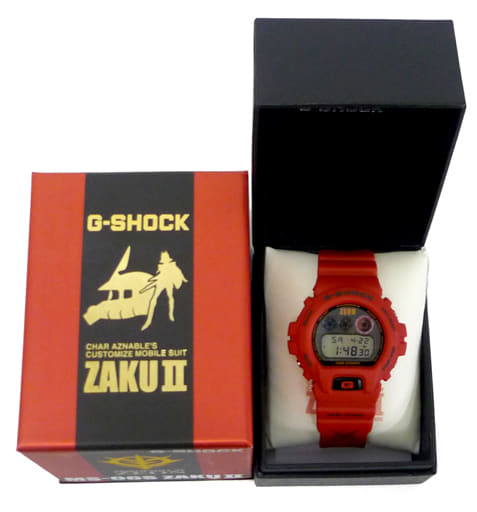 駿河屋 -<中古>MS-06S シャア専用ザクII G-SHOCK 「G-SHOCK×機動戦士