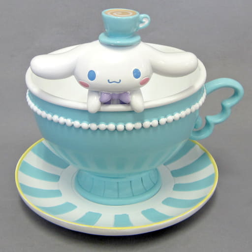 駿河屋 中古 シナモン 小物入れ カップ型 シナモロール シナモロール15周年記念 サンリオフレンドシップクラブポイント交換品 生活雑貨