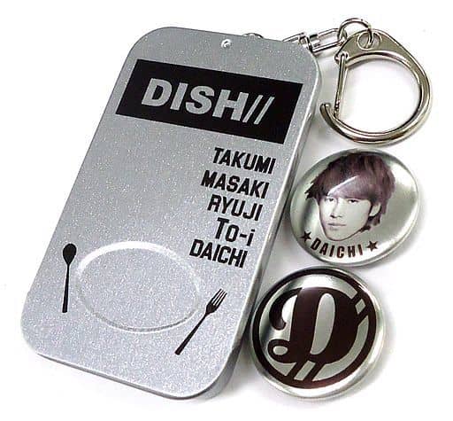 駿河屋 -<中古>泉大智 スライドケース(缶バッジ2個入り) 「DISH// 2017