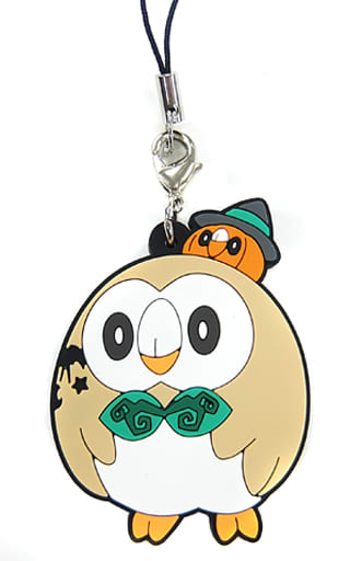 駿河屋 買取 モクロー ポケットモンスター ラバーストラップコレクション Pokemon Halloween Time ポケモンセンター限定 ストラップ