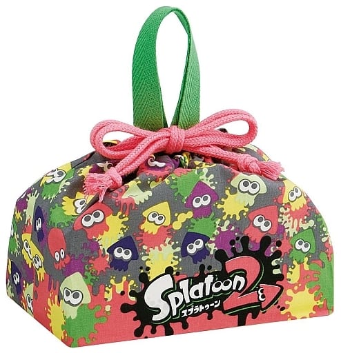 駿河屋 新品 中古 イカ柄 ランチ巾着 Splatoon2 スプラトゥーン2 バック 袋類 駿河屋 新品 中古 イカ柄 ランチ巾着 Splatoon2 スプラトゥーン2 バック 袋類