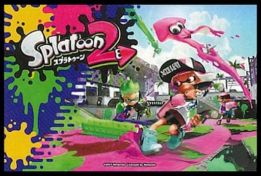 駿河屋 新品 中古 メインイラスト柄 レジャーシートs Splatoon2 スプラトゥーン2 生活雑貨