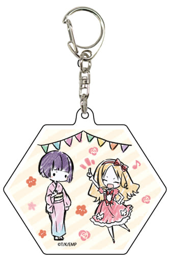 エルフ＆ムラマサ 「エロマンガ先生 グラフアートデザイン アクリルキーホルダー」