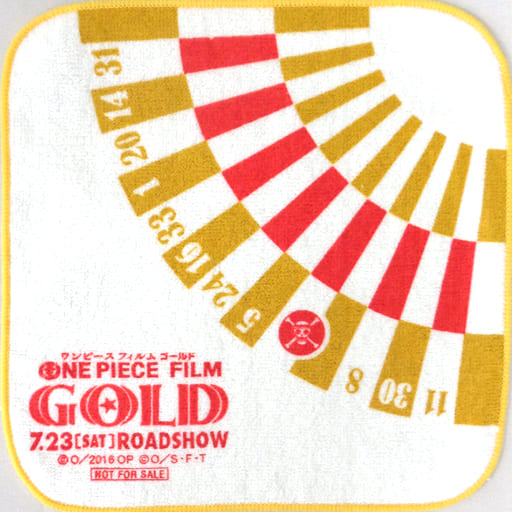 駿河屋 中古 タオルハンカチ ルーレットver ワンピース Film Gold セブンイレブン限定ワンピース お宝キャンペーン第1弾グッズ タオル 手ぬぐい