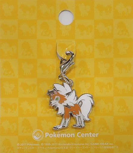 駿河屋 中古 ルガルガン たそがれのすがた メタルチャーム ポケットモンスター ウルトラサン ウルトラムーン ポケモン センター限定 キーホルダー マスコット