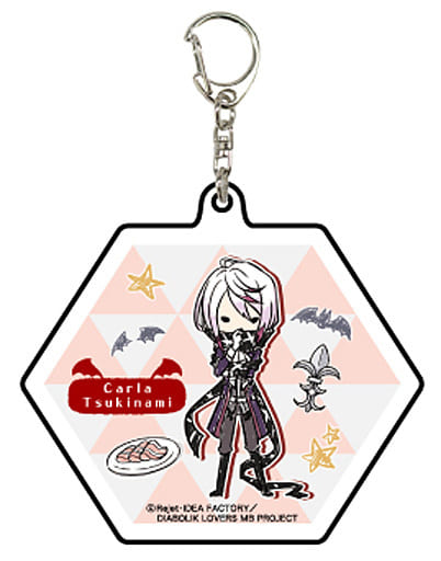 月浪カルラ 「DIABOLIK LOVERS MORE.BLOOD アクリルキーホルダー(6角形) グラフアートデザイン」