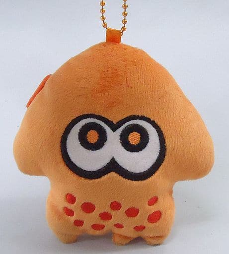 駿河屋 中古 イカ オレンジ ダイカットコインケース Splatoon スプラトゥーン 財布 パスケース