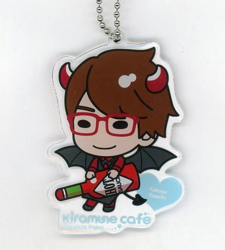 駿河屋 -<中古>江口拓也(Trignal) アクリルボールチェーン 悪魔ver