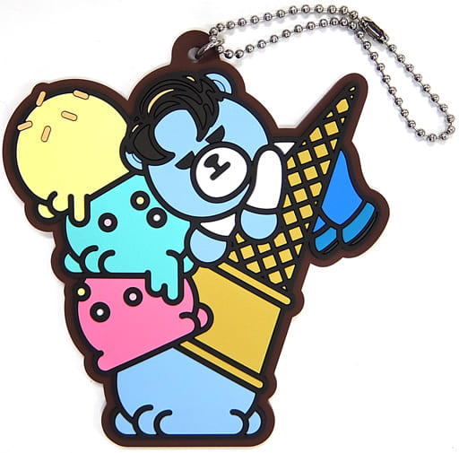 駿河屋 中古 V I メンバーイニシャル ラバーチェーン 一番くじ Krunk Bigbang Chocolatier J賞 キーホルダー マスコット