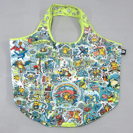 駿河屋 -<中古>Pikachu Walking Map エコバッグ 「ポケットモンスター