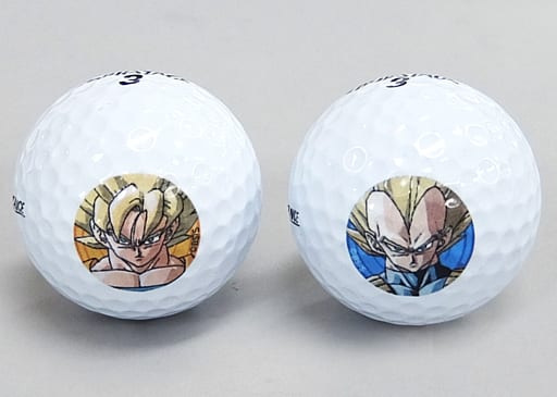 駿河屋 -<中古>孫悟空＆ベジータ ゴルフボール 「ドラゴンボール