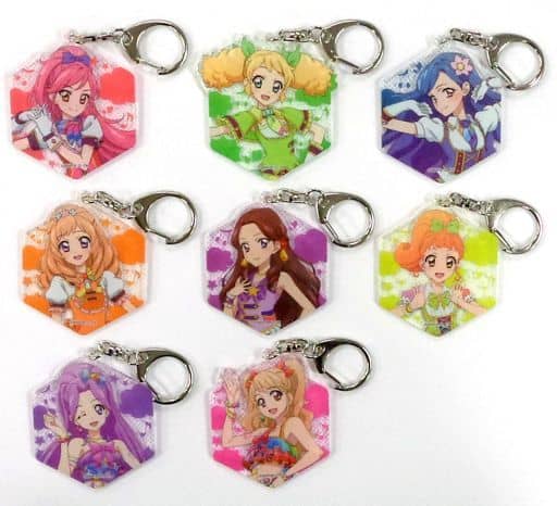 和風 アイカツ!アクリルキーホルダーコレクション ボックス 全8種