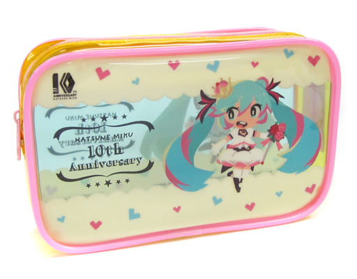 初音ミク 10th くじ 書き下ろしクリアポーチ賞 陳列用POP 販売大阪 初音ミク 10th くじ 書き下ろしクリアポーチ賞 陳列用POP 販売大阪