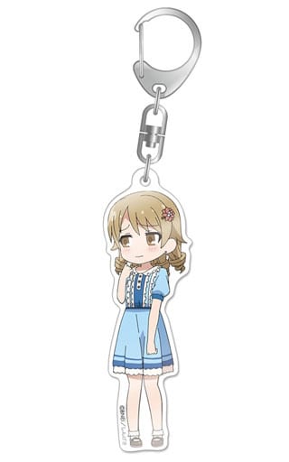 駿河屋 新品 中古 森久保乃々 水色ワンピ ス アクリルキーホルダー アイドルマスター シンデレラガールズ劇場 キーホルダー マスコット